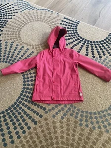 Hunter Original Kids Lightweight Waterproof Jacket Pink 5/6 - Picture 1 of 7