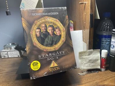 NIP! “STARGATE SG-1” DVD COMPLETE SEASON 2 SEALED! RICHARD DEAN ANDERSON 2002NEW - Image 1 of 4