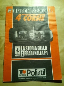 Manuale Di Istruzioni Pista Ferrari F1 Professional 4 Corsie Polistil - Foto 1 di 3