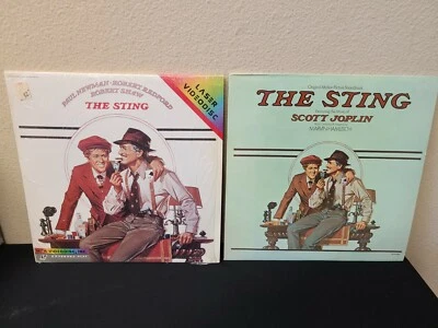 The Sting (1973) Laserdisc + OST LP VINYL RECORD - Image 1 of 4