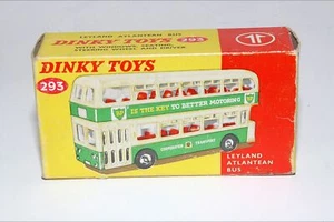 Dinky 293 Leyland Atlantean Bus Original Box ONLY - Picture 1 of 5