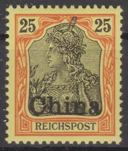 === Dt. Auslandspostamt Chine Mi. 19, Cat. === - Picture 1 of 1