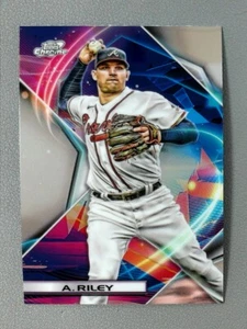 2022 Topps Chrome Cosmic #183 Austin Riley Atlanta Braves - Picture 1 of 2