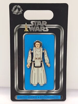 Prendedor Star Wars Disney Princesa Leia Figura de Acción Prendedor Edición Limitada Foto 1 de 3