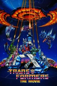 Hasbro 1986 Transformers The Movie Poster Print Animated Optimus Prime ๐ฟ - Picture 1 of 3