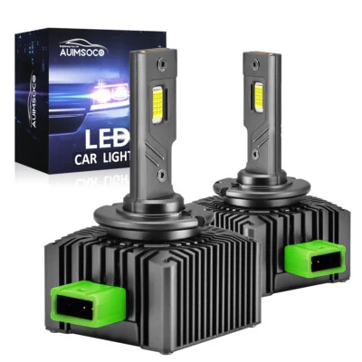 Bombillas de faros LED D3S reemplazan HID xenón blanco 6500K 2x para Jaguar XKR-S 2015 Foto 1 de 4