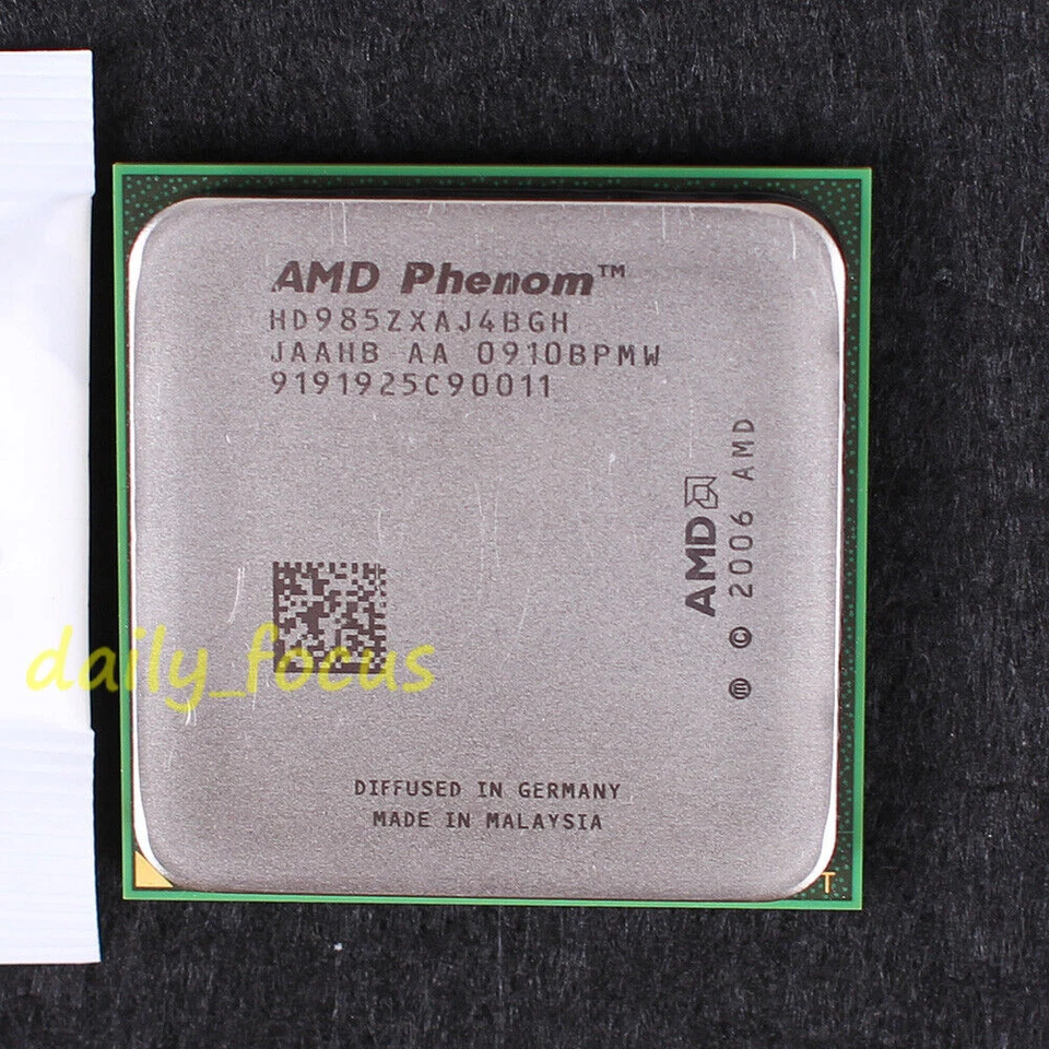 AMD Phenom X4 9850 2.5 GHz 125W Socket AM2/AM2+ CPU Processor - Image 1 of 1