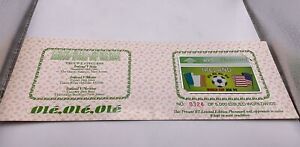 BT PhoneCard - Ireland World Cup USA 1994 Limited Edition 324/5,000 With Card