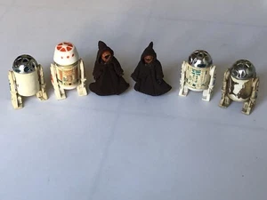 1977 1978 Vintage Star Wars R2-D2 R5-D4 Jawa Scavengers Action Figures Lot - Picture 1 of 7