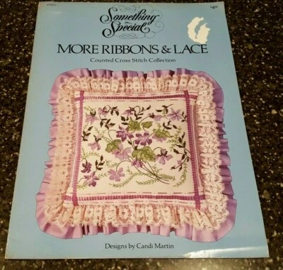 More Ribbons & Lace Collection Something Special Cross Stitch Pattern 90011 - Image 1 of 2