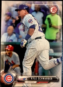 KYLE SCHWARBER - 2017 Bowman SILVER Parallel [310/499] #45 - CHICAGO CUBS - Imagen 1 de 2