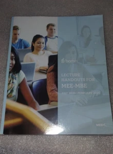 Barbri Lecture Handouts for MEE-MBE July 2020-February 2021 - Picture 1 of 4