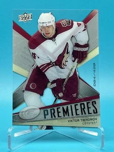 2008-09 Upper Deck Ice Premieres Level 2 /499 Viktor Tikhonov #166 Rookie RC - Picture 1 of 2
