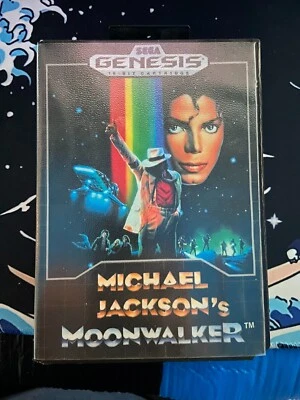 MICHAEL JACKSON'S MOONWALKER SEGA GENESIS MEGA DRIVE - Immagine 1 di 4