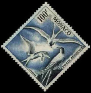 Timbre de Monaco Poste aérienne PA N° 66 Neuf ** MNH - Imagen 1 de 1