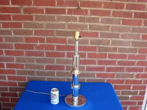MID CENTURY MODERN CHROME TABLE LAMP  - Picture 1 of 12