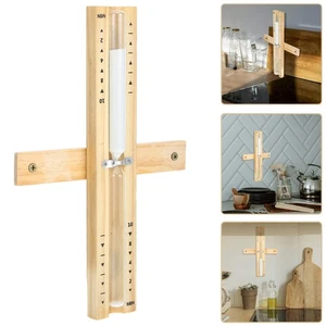  Holz Sanduhr Timer 10 Minuten Sand Timer Sanduhr Timer Deko Sand - Bild 1 von 12