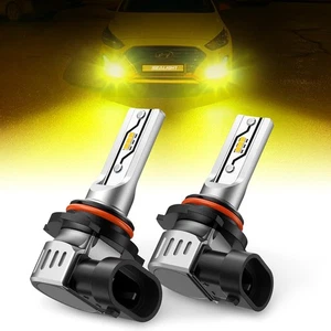 9145 9140 Bombillas antiniebla amarillas 3000K DRL Plug & Play LED 12V sin polaridad 2 piezas - Imagen 1 de 5