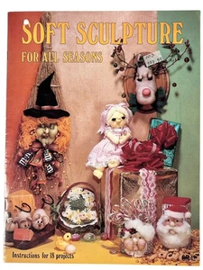 WEICHE SKULPTUREN Buch für alle Jahreszeiten Urlaub Puppen Erntedank Weihnachten Basteln - Bild 1 von 11