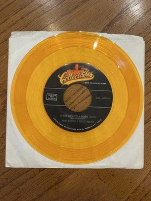 THE EVERLY BROS: poor jenny / wake up little susie COLLECTABLES 7" Single 45 RPM - Image 1 of 3