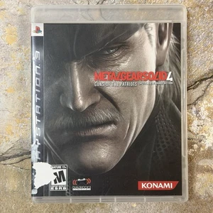 Metal Gear Solid 4 CIB - Sony Playstation 3 PS3 **TESTED, SEE DESC** - Picture 1 of 10