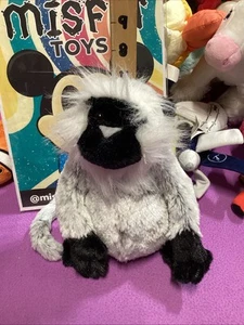 Ganz Webkinz Grey Langur Monkey HM226 Plush Stuffed Animal Toy No Code 8” - Picture 1 of 14