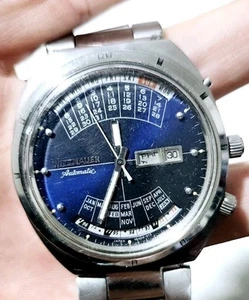Reloj Hombre Automático WITTNAUER "2000" W102 De Colección Perpetuo PIEZAS O REPARACIÓN - Imagen 1 de 7
