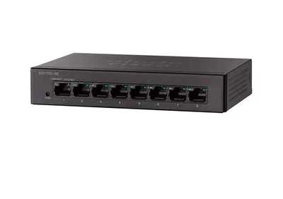 Cisco Small Business SG110D-08-UK-WS - 8 Port 10/100 Unmanaged Desktop Switch - Image 1 of 2
