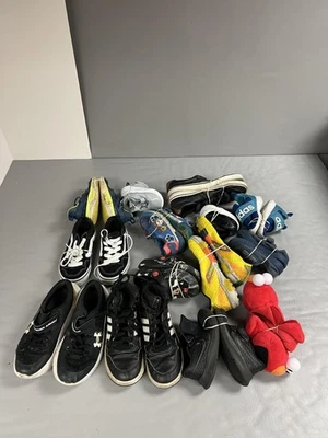 Lote 10+ Pares Zapatos Niños Marcas Mixtas Tallas Surtidas Nike Adidas Vans UA Foto 1 de 4