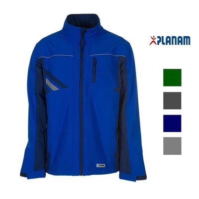 PLANAM Softshell Jacke HIGHLINE Arbeitsjacke Berufsjacke Jacke Softshelljacke  - Bild 1 von 2