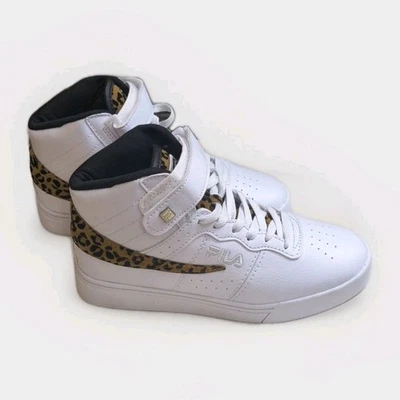 Fila Vulc-13-Wild Tenis Estampado Guepardo Para Mujer Zapatos de caña alta talla 7 NUEVO Foto 1 de 4