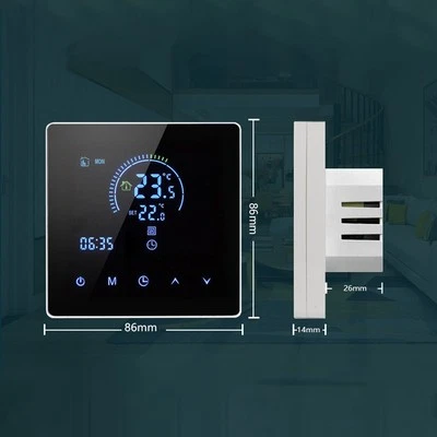 Manual/Auto Mode WiFi Thermostat for Tuya App Water Heating Gas Boiler Control - Image 1 of 4
