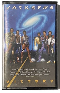 Victory by Jacksons The Jacksons 5 Michael Jackson Rare 1984 USA Cassette Tape - Picture 1 of 5