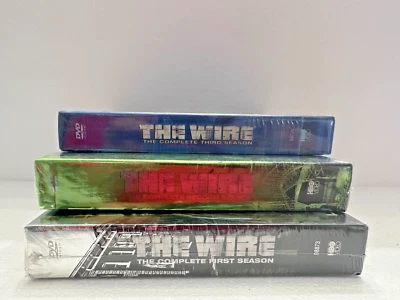 The Wire - The Complete First Second Third 1-3 Seasons (DVD, 2004) New Sealed - Image 1 of 4