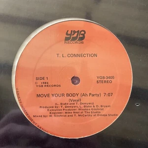 T.L. Connection ‎– Move Your Body (Ah Party) 12" Vinyl SEALED Disco Boogie 1986  - Bild 1 von 1