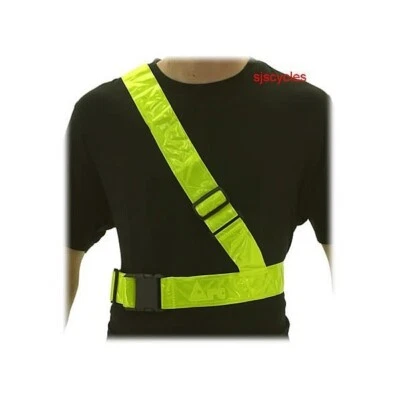 Reflective Sam Brown belt Child's Small yellow - Image 1 of 2