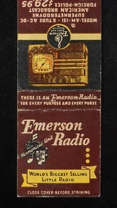 1930er Radio Modell AM-131 Emerson Radio weltweit meistverkaufter Hackensack NJ MB - Bild 1 von 2