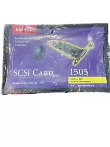SCSI Card 1505 - Desktop PCs New Sealed/old Stock. Box Shows Age - Picture 1 of 10