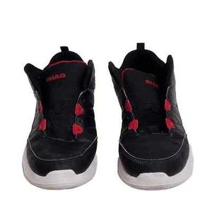 Shaq Jungen schwarz hoch sportlich Basketball Turnschuhe Größe 5 - Bild 1 von 4