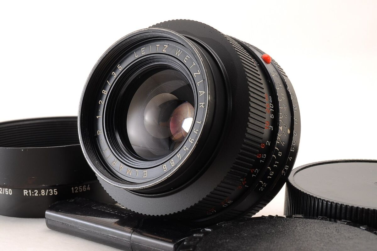 Preços baixos em Leica ELMARIT-R lentes de câmera f/2.8 35mm Preços baixos em Leica ELMARIT-R lentes de câmera f/2.8 35mm