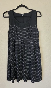Torrid Womens Sleevelss Polka Dot Dress Plus Size 3 New #1W997 - Picture 1 of 4