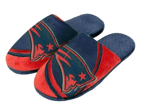New England Patriots NFL Men's Slide Slippers-Tonal New Cover