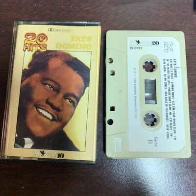 Fats Domino 20 Greatest Hits Vintage Cassette Tape Rare Import VG - Image 1 of 2