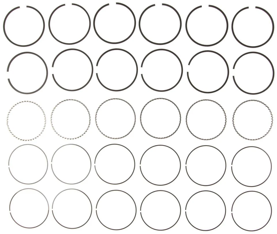 Juego de anillos de pistón de motor para Jeep Wrangler Grand Cherokee 1996-2006 MAHLE ORIGIN Foto 1 de 1