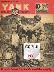 CD File 2 YANK Issues European Edition 1944-45 Aachen B-24 Schütze - Bild 1 von 8