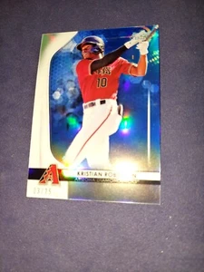 Kristian Robinson 2020 Bowman Sterling Blue Refractor #03/25 Diamondbacks - Picture 1 of 4