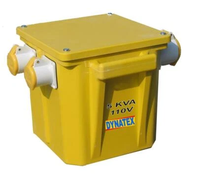 110 Volt Trafo 5 KVA 2 x 16 A & 1 x 32 Ampere 110V einphasig passend für E205042 - Bild 1 von 4