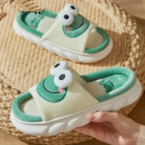 Women's Slippers Cute Cartoon Home Beach Slides Soft Slipper Shoes Thick Sandals - Picture 1 of 84
