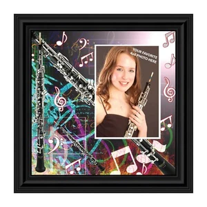 Oboe, Oboe Gifts, Marching Band Picture Frame, 10X10 3508B - Picture 1 of 5