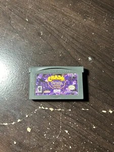 CRASH PURPLE NINTENDO GAMEBOY ADVANCE - Picture 1 of 2